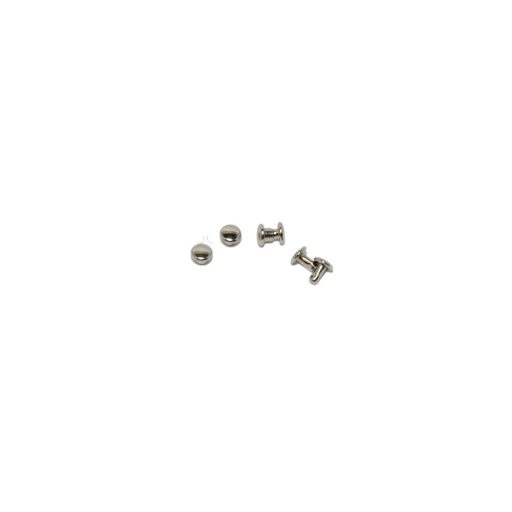 Szegecs mini, duplafejű, antik, 5 mm