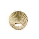 Napsugaras táskazár, 46 mm, nikkel