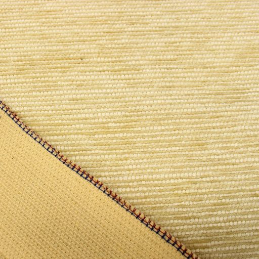 Bézs csíkos táska alapanyag, zsenília textil