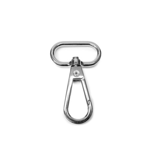 Karabiner, 25 mm, nikkel