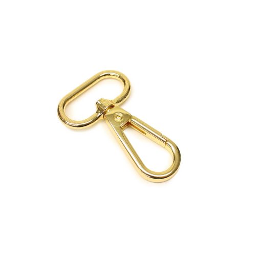 Karabiner, 25 mm, arany