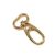 Karabiner, arany, magas, 20 mm