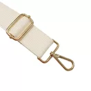 Lapos karabiner, arany, 40 mm