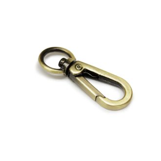 Karabiner, 10 mm, nikkel