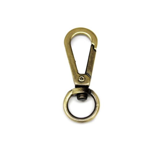 Karabiner, 10 mm, nikkel