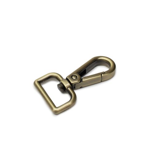 Lapos karabiner, antik, 20 mm