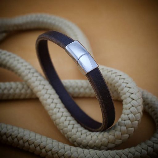 Mágneses karkötő kapocs, 8 mm, arany színű