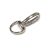 Fix karabiner, nikkel, 20 mm