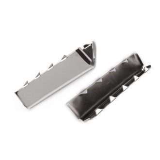 Szalagvég, 30 mm, nikkel