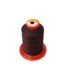 Bőrvarró cérna, sötét bordó, 10-es, Serafil