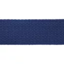 Polycotton heveder, 32 mm, farmerkék