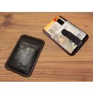 Pénzcsipesz, 16 x 68 mm, fekete nikkel