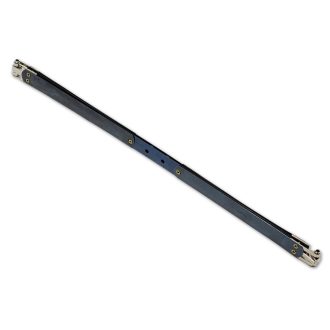 Pikk-pakk táska zár, 35 cm, nikkel