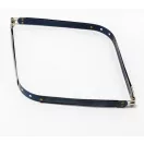 Pikk-pakk táska zár, 35 cm, nikkel