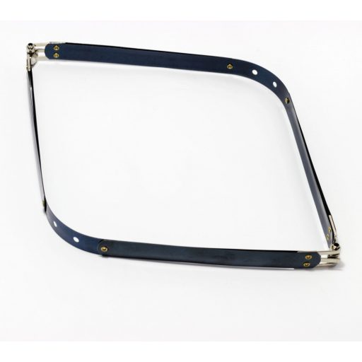 Pikk-pakk táska zár, 35 cm, nikkel