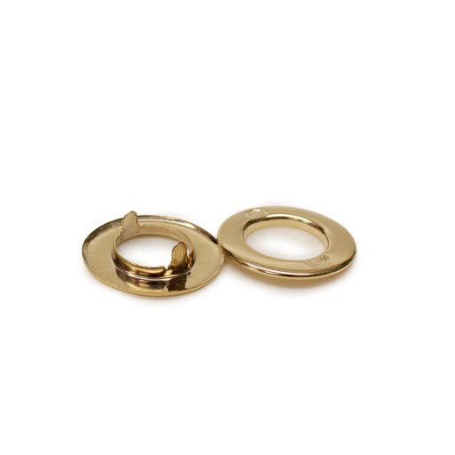 Ringli, arany, 12 mm, széthajtható lábbal