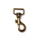 Kutya karabiner, 25 mm, antik