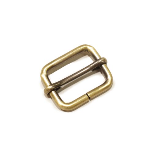 Vas mozgó csúszó, antik, 25 mm x 20 mm x 4mm