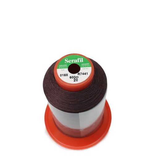 Bőrvarró cérna, karamell, 20-as, Serafil