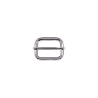 Vas mozgó csúszó, nikkel, 20x17x4 mm 