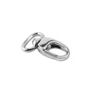 Karabiner, 15 mm. Nikkel