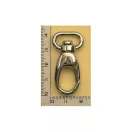Karabiner, 15 mm. Nikkel