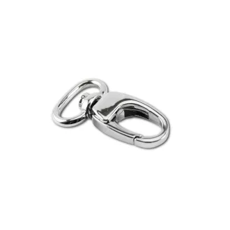 Karabiner, 15 mm. Nikkel