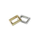 Zamak szögletes fogótartó, 15 mm, arany