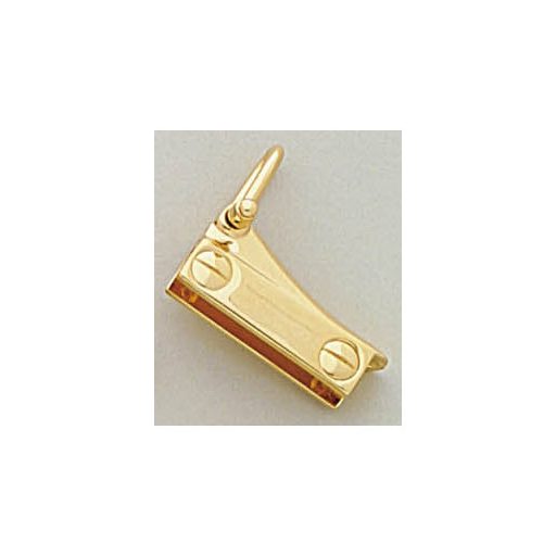 D-karikás fogótartó párban, arany