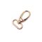 Karabiner, 25 mm, Rosegold arany