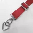 Karabiner, 30 mm, nikkel