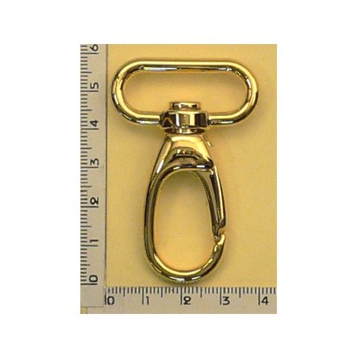 Karabiner, 30 mm, arany