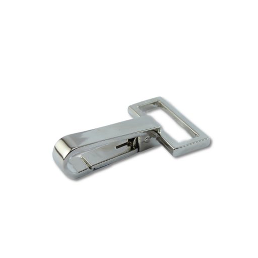 Fix karabiner, nikkel, 30 mm