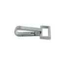 Fix karabiner, nikkel, 30 mm