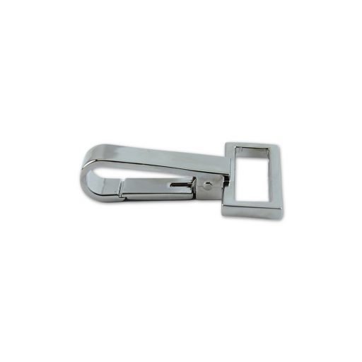 Fix karabiner, nikkel, 30 mm