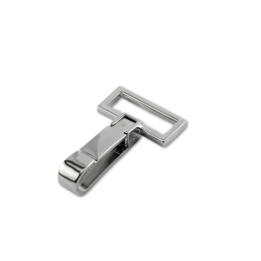 Fix karabiner, nikkel, 30 mm