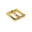 Szögletes csat, arany, 15 mm