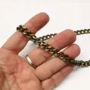 Táskalánc, antik, 8 mm x 11 mm