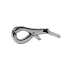 "Harapós" fix karabiner , 16 mm, nikkel