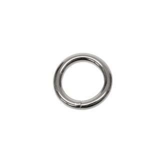 Vas karika, nikkel, 20 x 4 mm