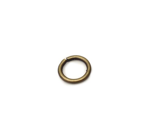 Kisméretű vas karika, antik, 10 x 2 mm
