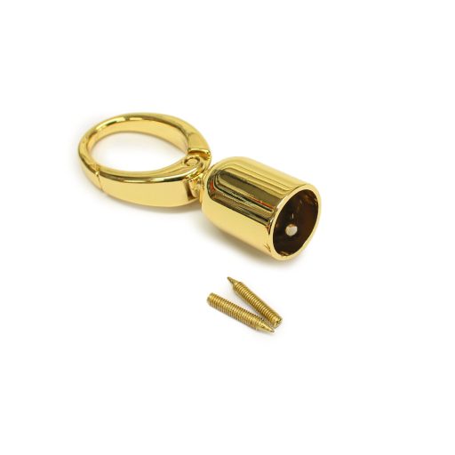 Fogótartó karabinerrel, nikkel