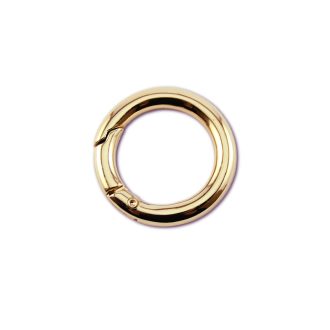Bontható karika, 25 x 6 mm, rosegold