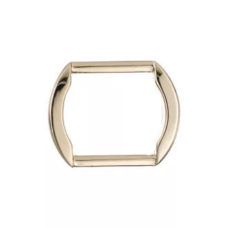 Íves fogótartó dísz, 20 mm, arany színű 