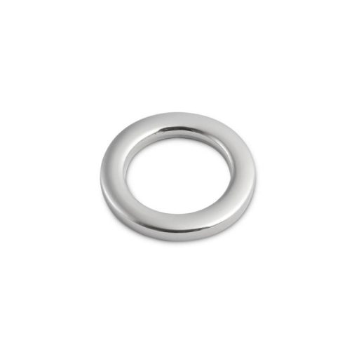 Zamak karika, 15 mm, nikkel