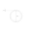 Vas karika, nikkel, 25 mm x 5 mm