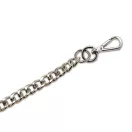 Kisméretű vas karika, nikkel, 6 x 1,5 mm