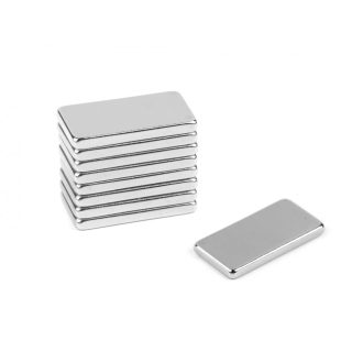 Bevarrható mágnes 20 mm x 10 mm x 2 mm
