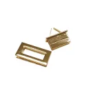 Fordítózár, arany, másodosztályú, 44 mm x 22 mm