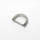 Lapos D-karika, nikkel, 25 mm